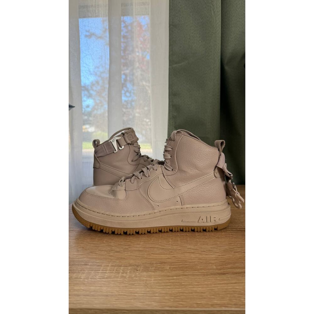 Nike Air Force 1 Blush Pink High Utility Sneakers size 9.5 - Picture 2 of 8